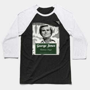 George Jones Baseball T-Shirt